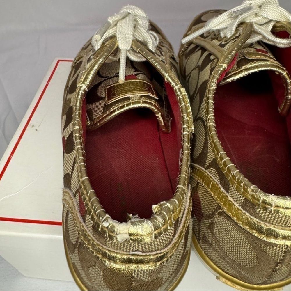 Coach Dee Secret Admirer Sneakers size 7.5M - Picture 5 of 7